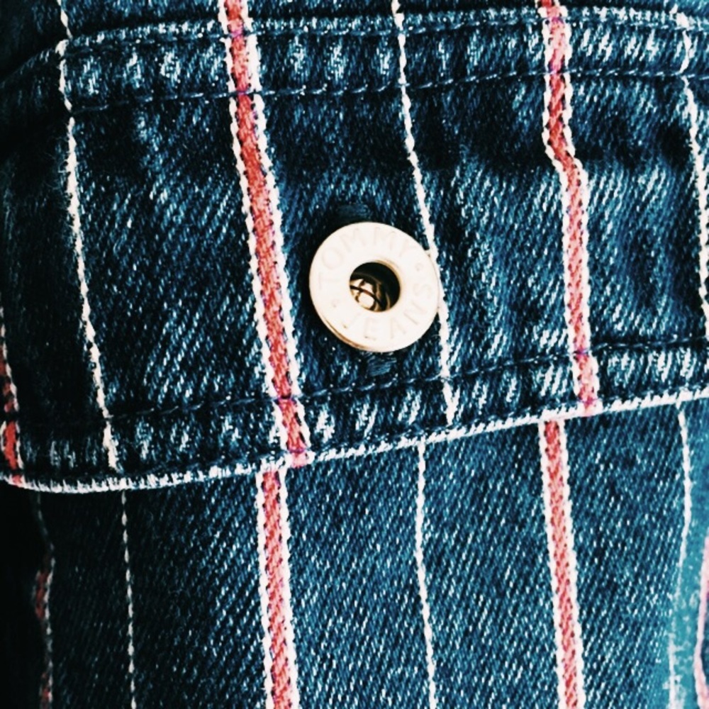 🇺🇸 [size: L] Vintage Tommy Jeans Jacket - Picture 6 of 7